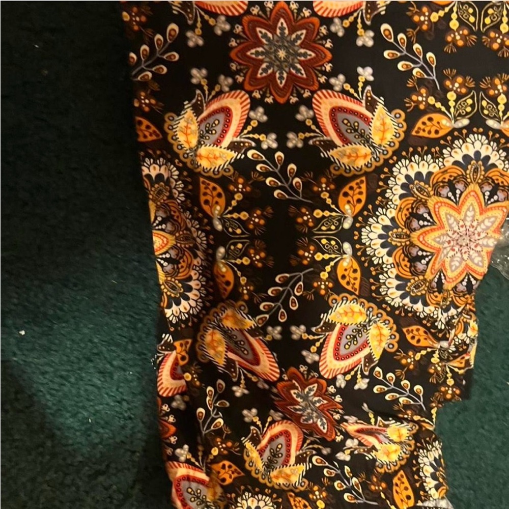 Floral Patterned Pants
